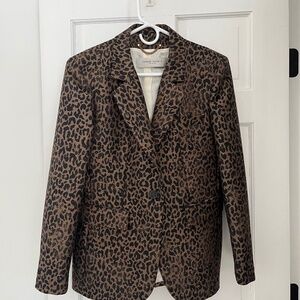 Golden Goose Animal Print Blazer